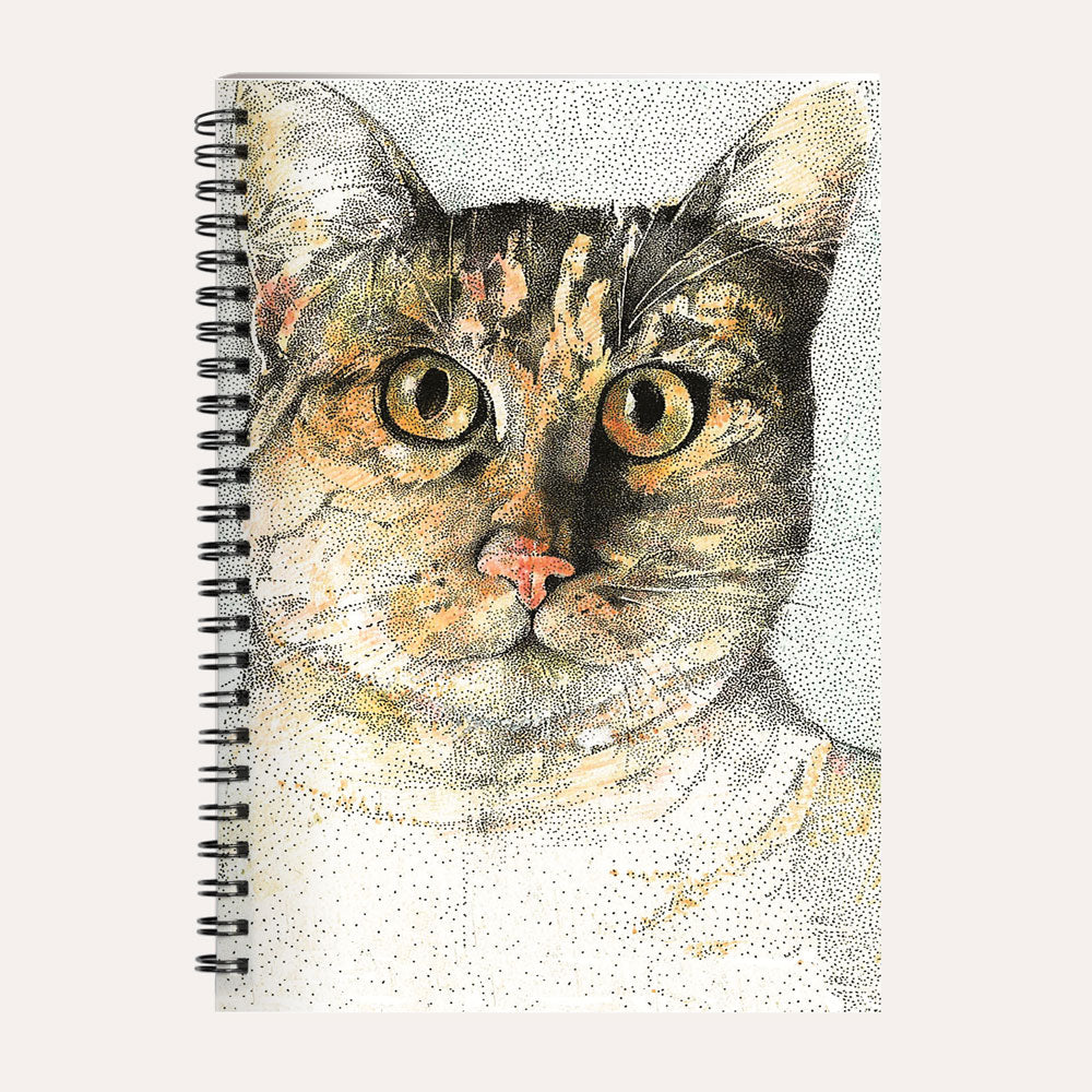 Block Notes - Coloured cat