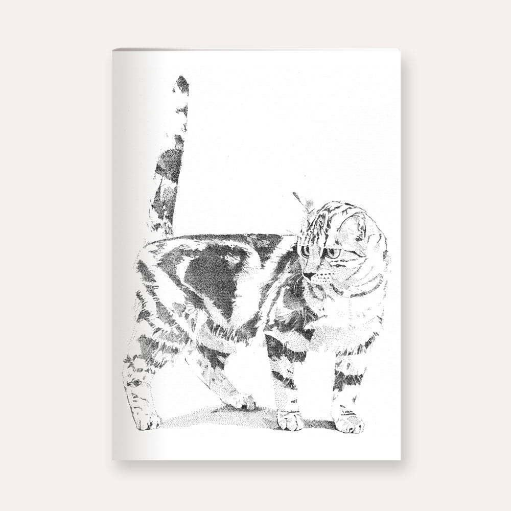 Quaderno - Gatto B/N